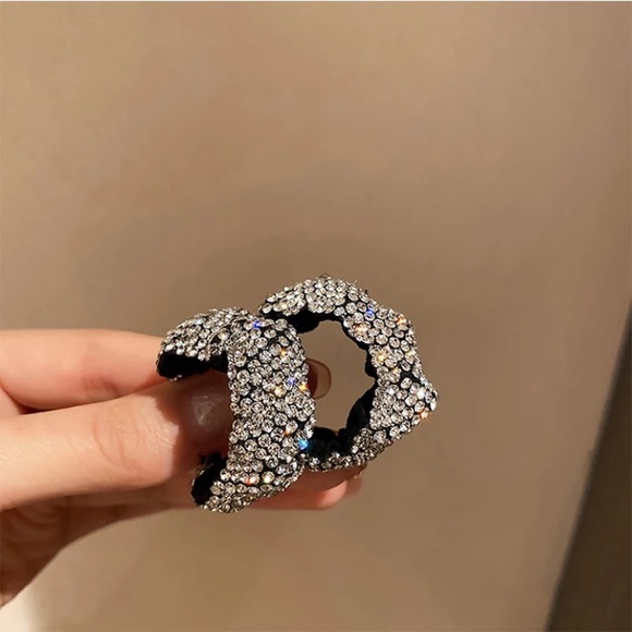 New Sterling silver diamond earrings - Picture 3 of 4